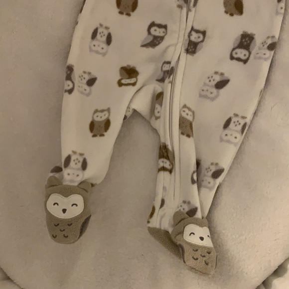 Warm onesie with little owls🦉 - Picture 2 of 3